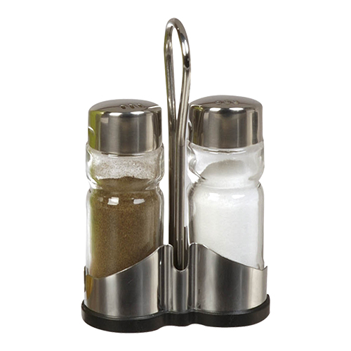 Menage 2-delig RVS glas Menage 2-delig RVS glas