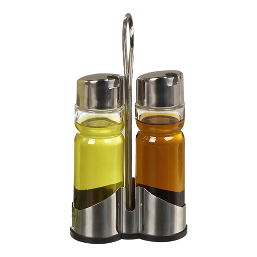 Menage 2-delig RVS glas