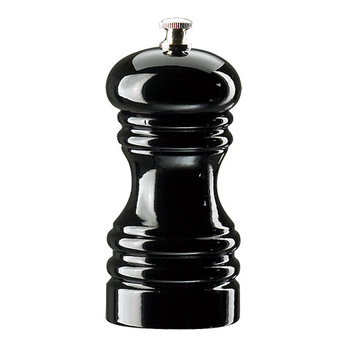 Pepermolen zwart 12cm hoog Pepermolen zwart 12cm hoog