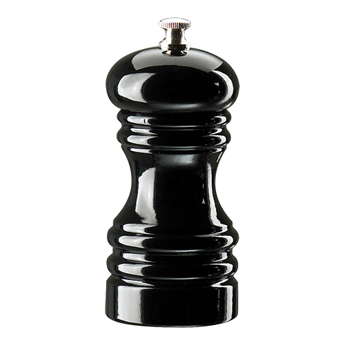 Zoutmolen zwart 12cm hoog Zoutmolen zwart 12cm hoog