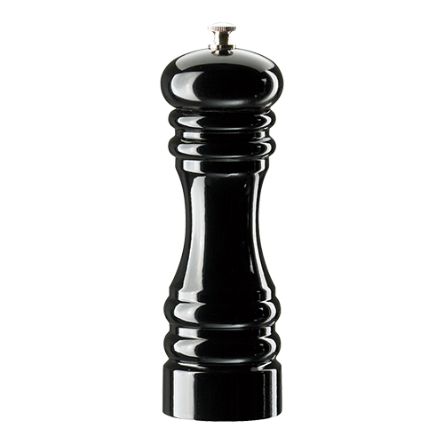 Zoutmolen zwart 18cm hoog