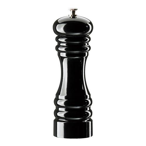 Zoutmolen zwart 18cm hoog