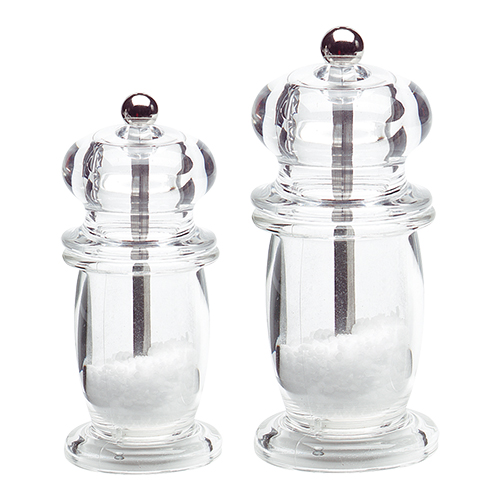 Zoutmolen acryl 10cm hoog Zoutmolen acryl 10cm hoog