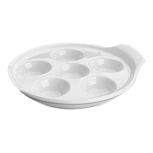 Slakkenschaal + Oor Porselein Ø16cm