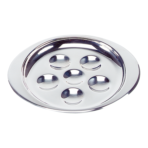 Slakkenbordje RVS 190mm Slakkenbordje RVS 190mm