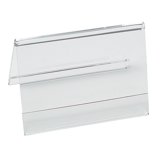 Menustandaard plexiglas 8x12cm Menustandaard plexiglas 8x12cm