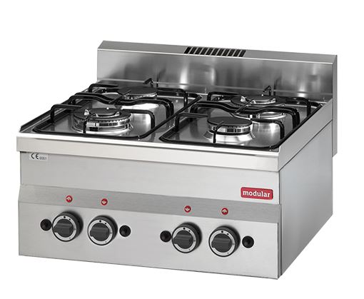 Kooktoestel Gas 4 Branders