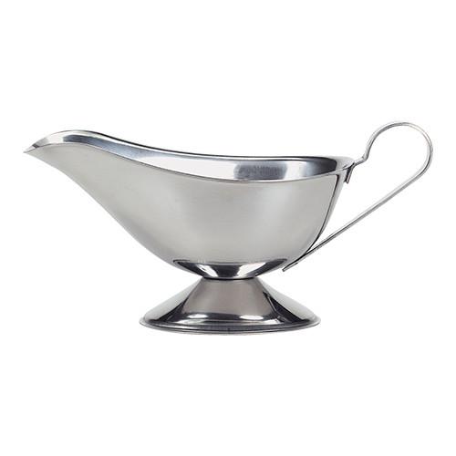 Sauciere op voet RVS 0.15Ltr