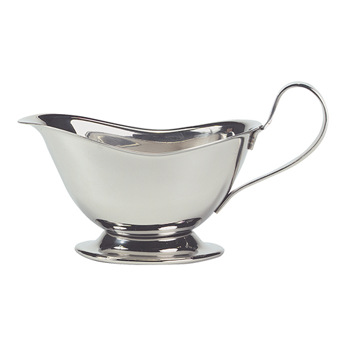 Sauciere op voet RVS 0.15Ltr