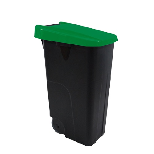 Afvalcontainer 85L Groene Deksel