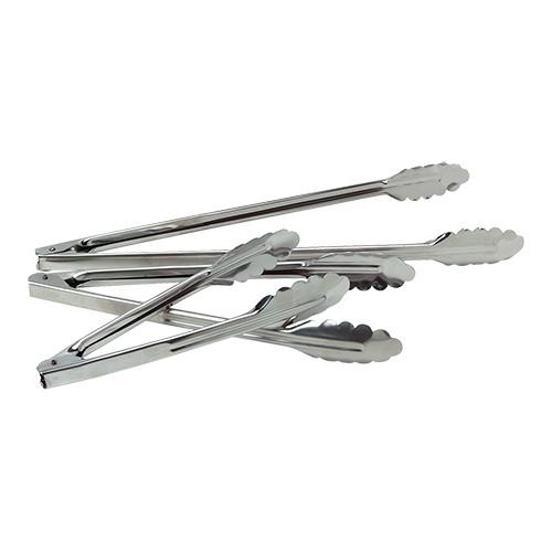 ServeertangRVS afgeronde greep 24cm