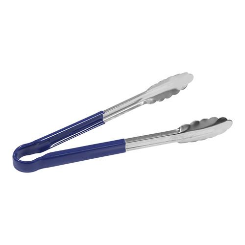 Serveertang RVS 30cm Blauw