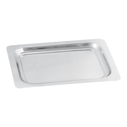 Vitrineschotel rh RVS 1x22.5x18cm