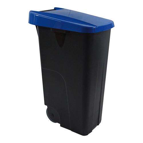 Afvalcontainer 110L Blauwe Deksel