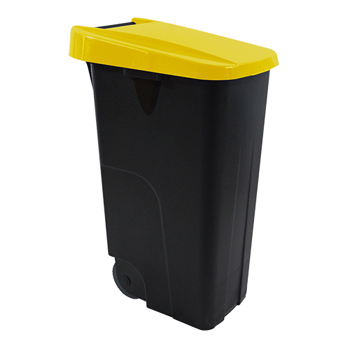 Afvalcontainer 110L Gele Deksel Afvalcontainer 110L Gele Deksel
