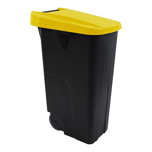 Afvalcontainer 110L Gele Deksel Afvalcontainer 110L Gele Deksel