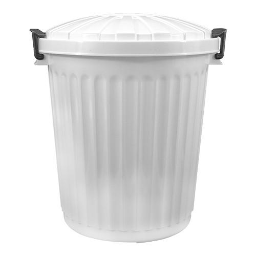 Afvalvat met Deksel 43L Wit Afvalvat met Deksel 43L Wit