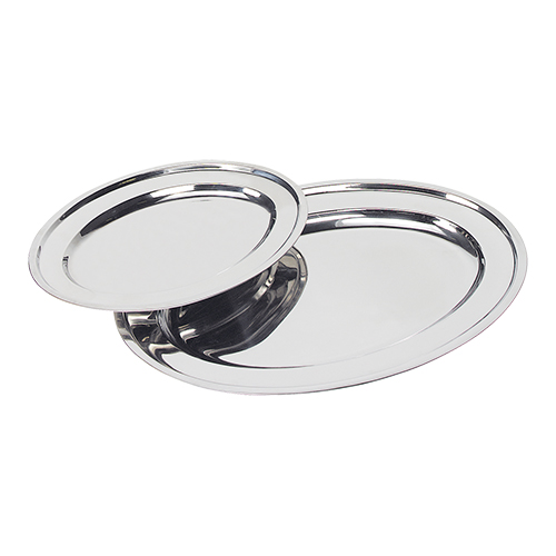 Schotel RVS ovaal 300x210mm