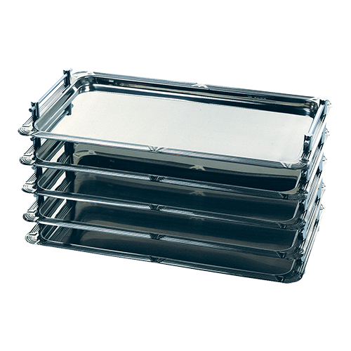 ServeerplateauRVS grepen stapelbaar ServeerplateauRVS grepen stapelbaar