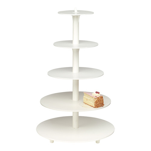 Bruidstaart standaard 5 etages Bruidstaart standaard 5 etages