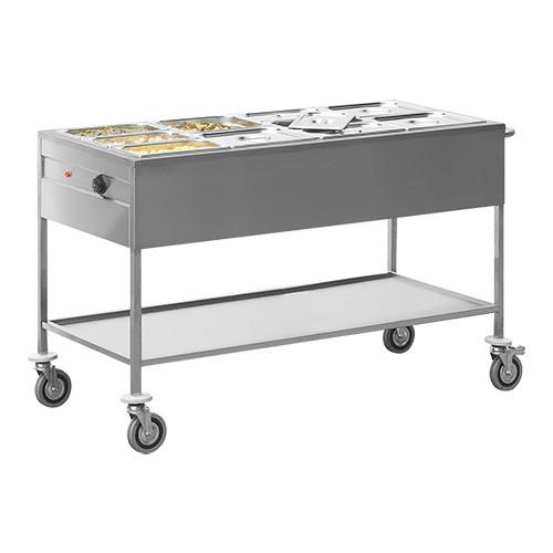 Bain-marie Wagen 2x GN1/1 200 (h)