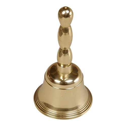 Receptiebel messing 12cm