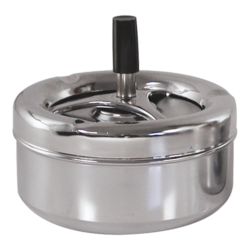 Asbak 'Wind Proof' Ø110mm RVS