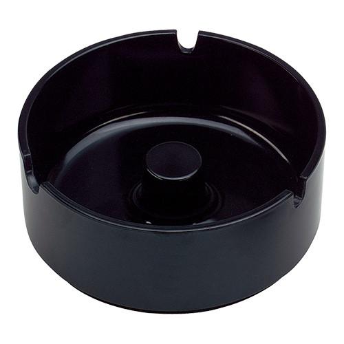 Asbak Melamine Stapelb Ø125mm Zwart