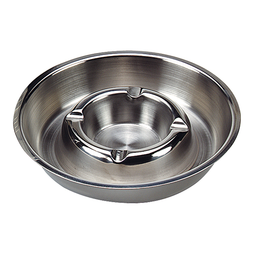 Asbak Ø140mm RVS Asbak Ø140mm RVS