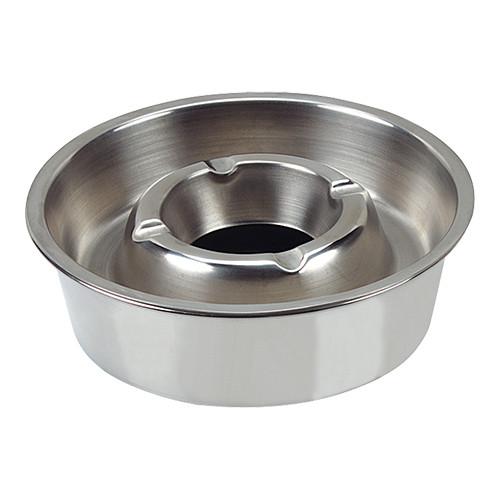 Terras-Asbak Ø160mm RVS
