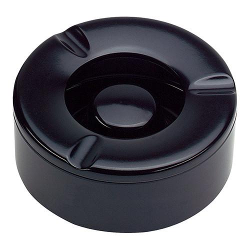 Terras-Asbak Melamine Ø100mm Zwart