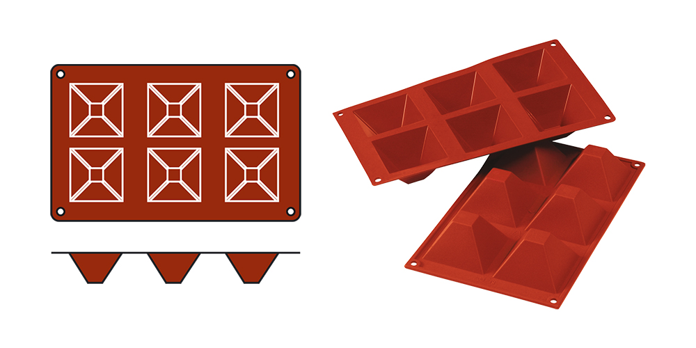 SILICON FLEX Pyramids
