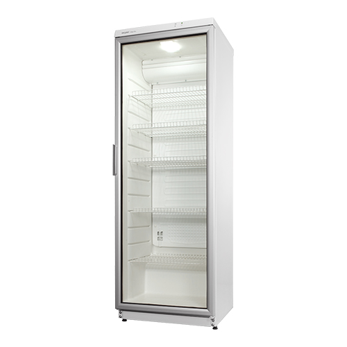 Koelkast 350L Wit met Glasdeur