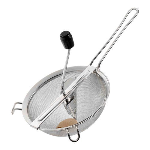 Groentezeef RVS + fijnmazige zeef Groentezeef RVS + fijnmazige zeef