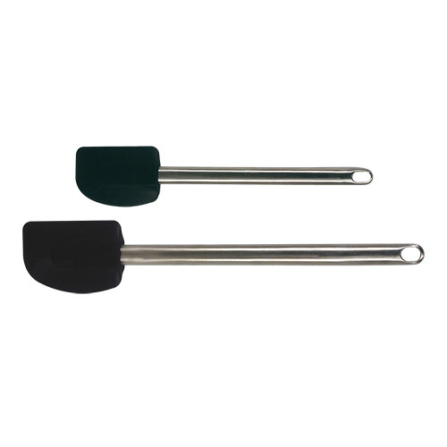 Pannenlikker RVS/rubber 30cm zwart Pannenlikker RVS/rubber 30cm zwart