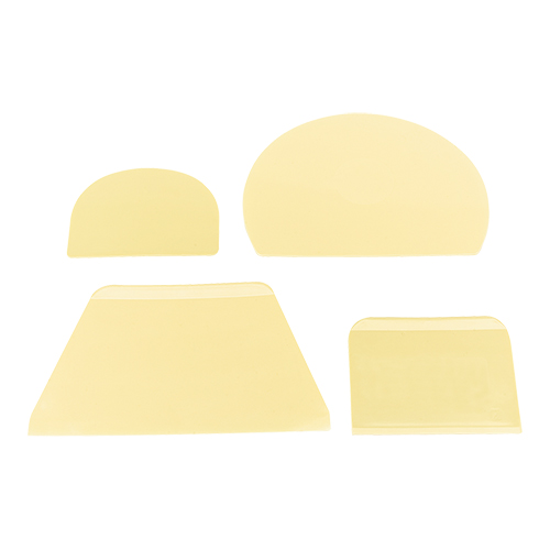 Deegkrabber kunststof 120x100mm Deegkrabber kunststof 120x100mm