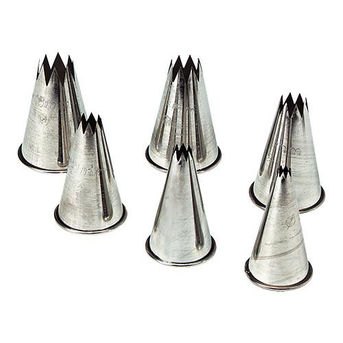 Spuitjes RVS kartel 6x9mm