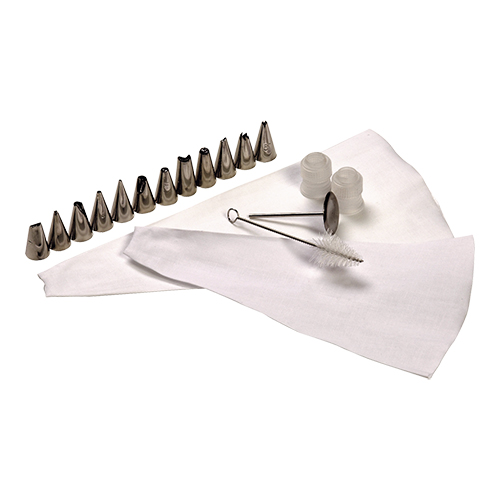 Sierspuitjes 18-delig RVS