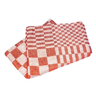 Keukendoek Katoen 70x70cm Rood