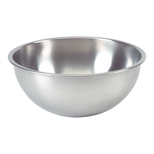 Beslagkom RVS platte bodem 14Ltr