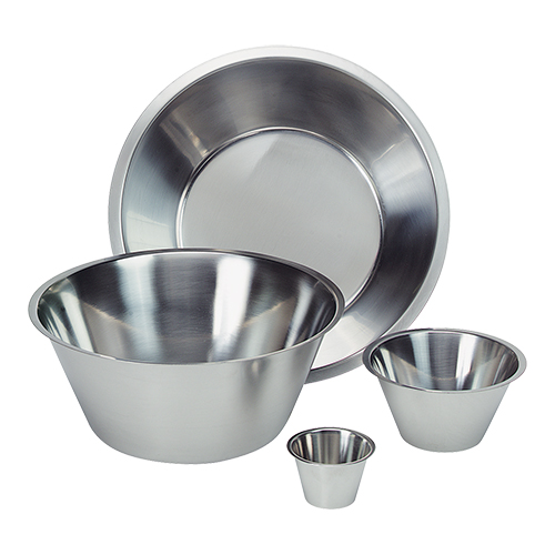 Conische schaal RVS 27x11cm 4Ltr