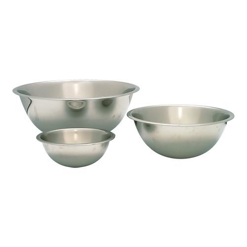 Beslagkom RVS platte bodem 1.5Ltr