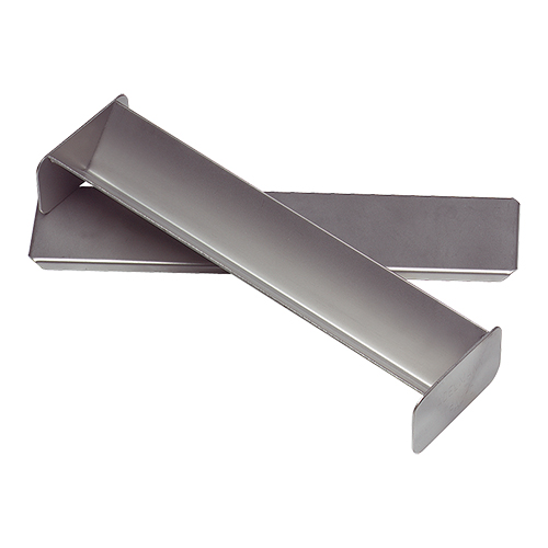Pate/Terrinevorm+dek RVS 4x30x6cm Pate/Terrinevorm+dek RVS 4x30x6cm