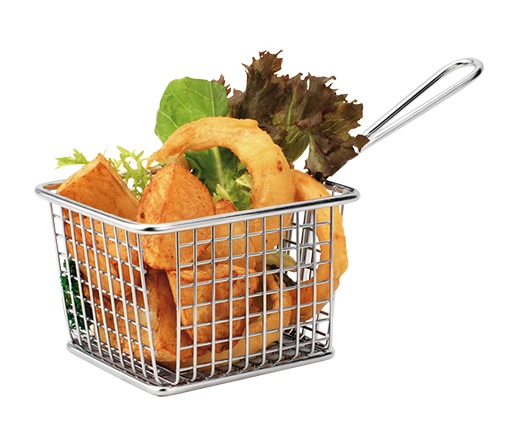 Fritesmand Rechthoekig 16x10x8cm Fritesmand Rechthoekig 16x10x8cm