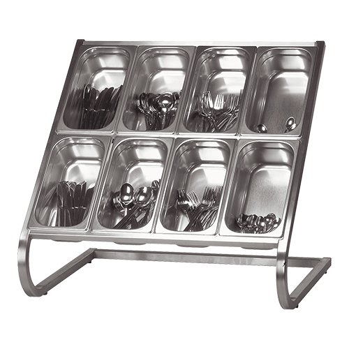 Buffet uitgifte/garneerunit 2etages