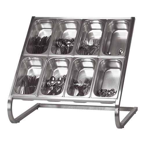 Buffet uitgifte/garneerunit 2etages