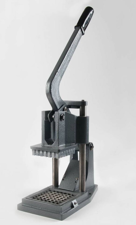 Fritessnijder M/Mesrooster 12x12mm. Fritessnijder M/Mesrooster 12x12mm.