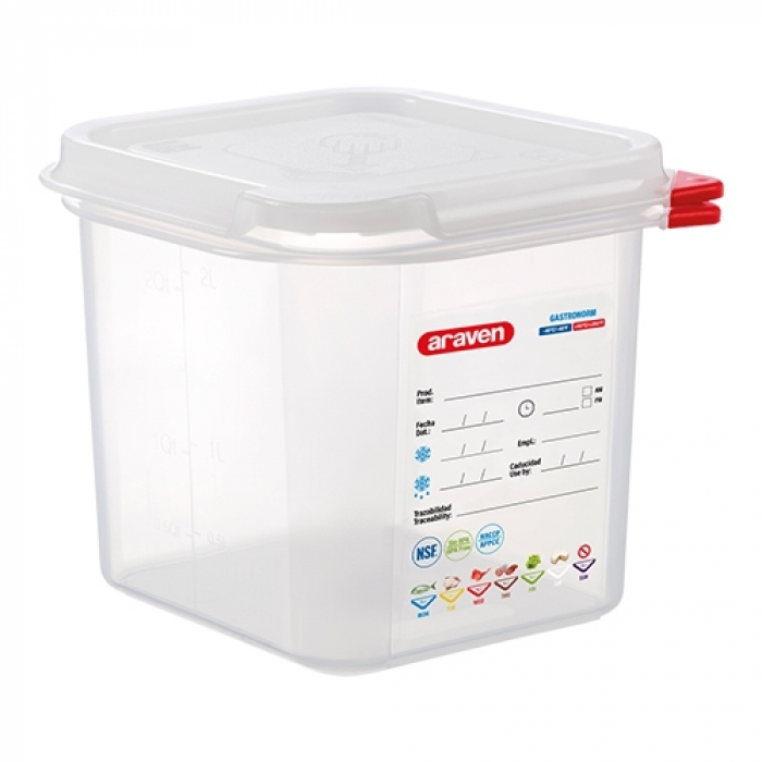 Voedseldoos GN 1/6 H150mm