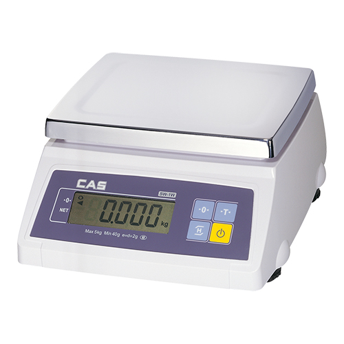 Elek. weegschaal 10KG RVS Elek. weegschaal 10KG RVS