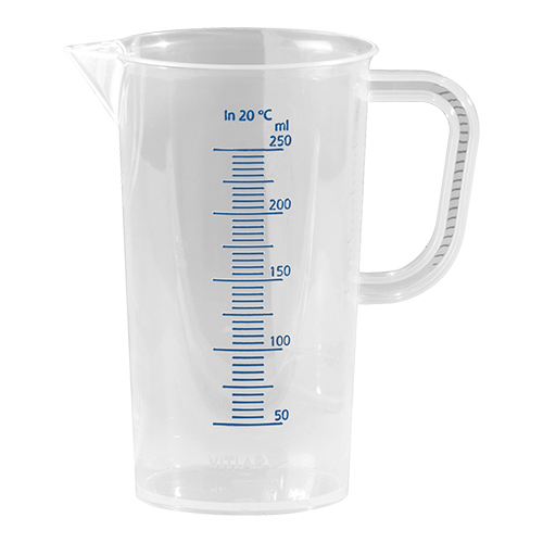 Maatbeker Kunststof 250 ml Maatbeker Kunststof 250 ml